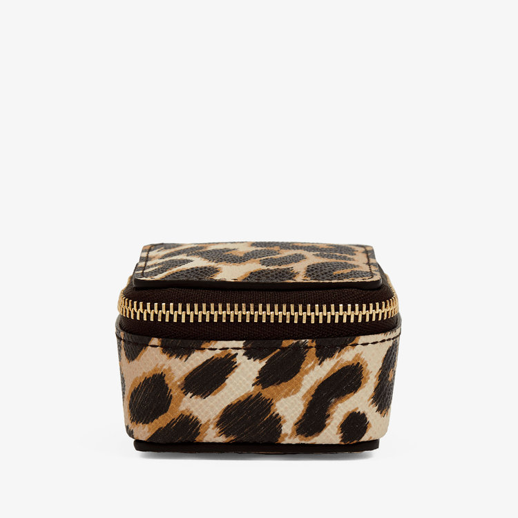 Panama Leopard Small Trinket Case