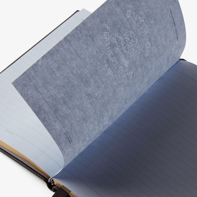 Smythson Pastegrain 2026 Soho Daily Diary BLACK
