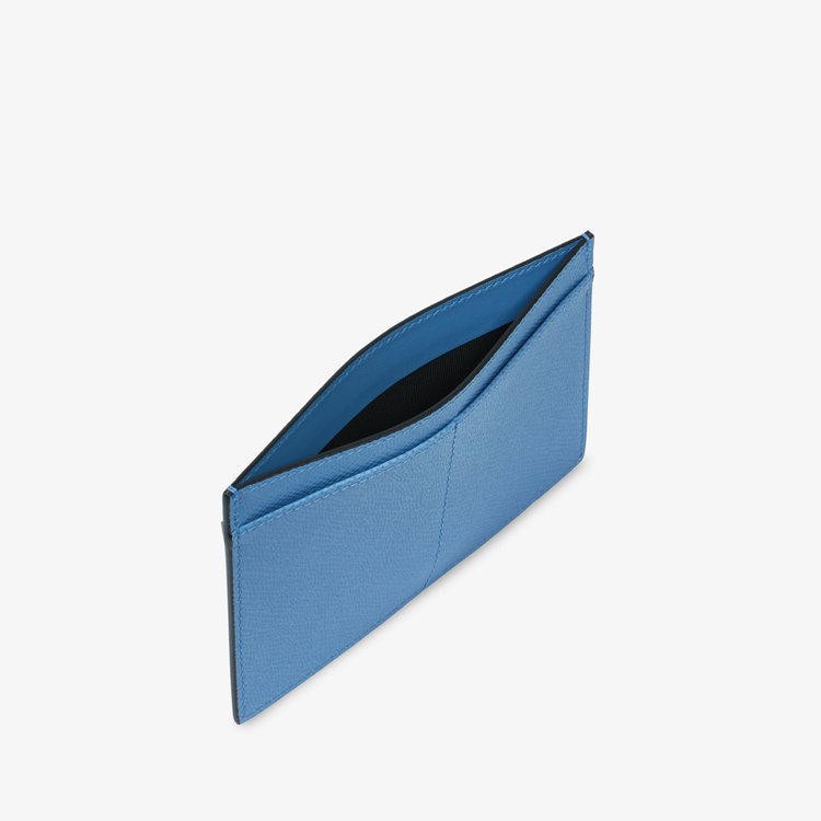 Smythson Panama Passport Sleeve NILE BLUE