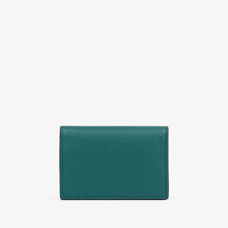 Panama Folded Card Case with Snap Closure