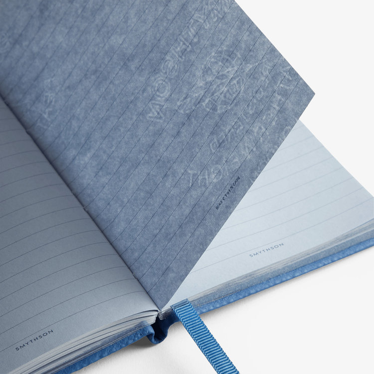 Smythson Smythson x Thomas Lelu Pastegrain Panama Do Small Things NILE BLUE