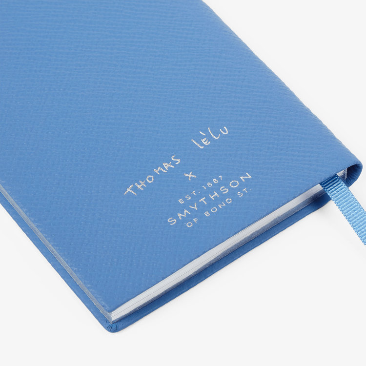 Smythson Smythson x Thomas Lelu Pastegrain Panama Do Small Things NILE BLUE