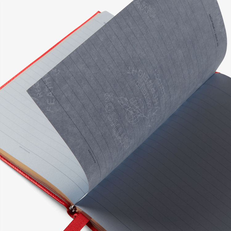 Smythson 2027 Soho Daily Diary in Pastegrain SCARLET RED