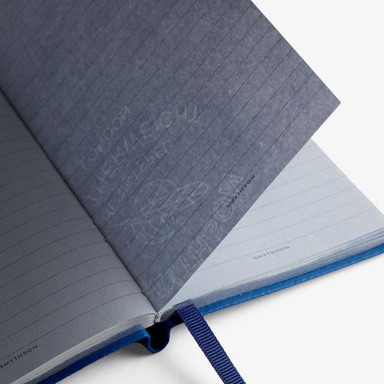 Smythson Pastegrain Panama Make It Happen CERULEAN