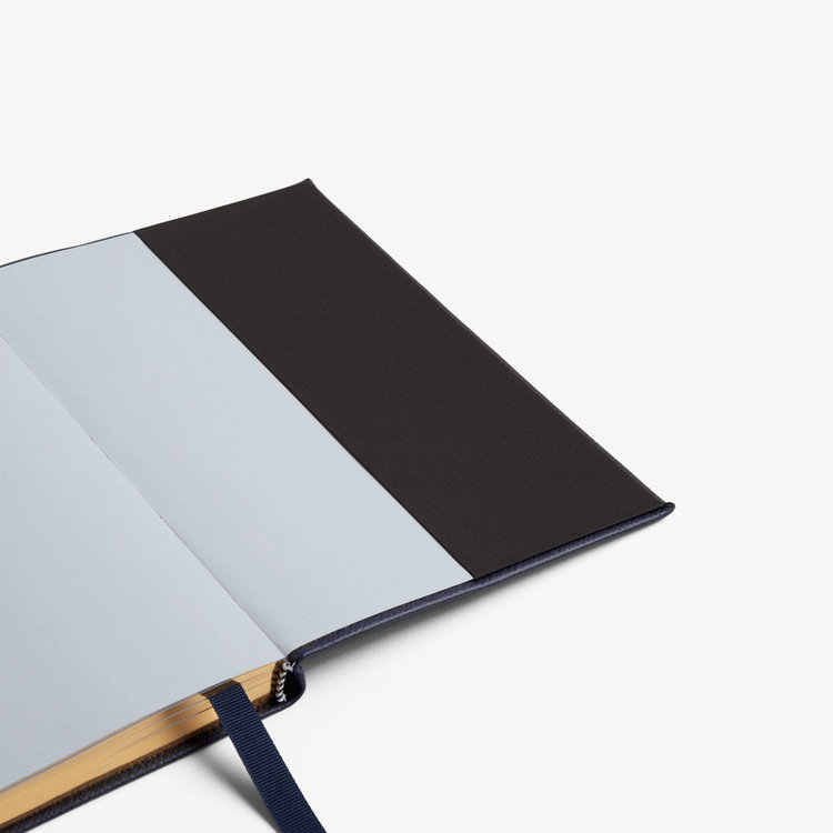 Smythson 【予約】2027 Soho Daily Diary in Pastegrain NAVY