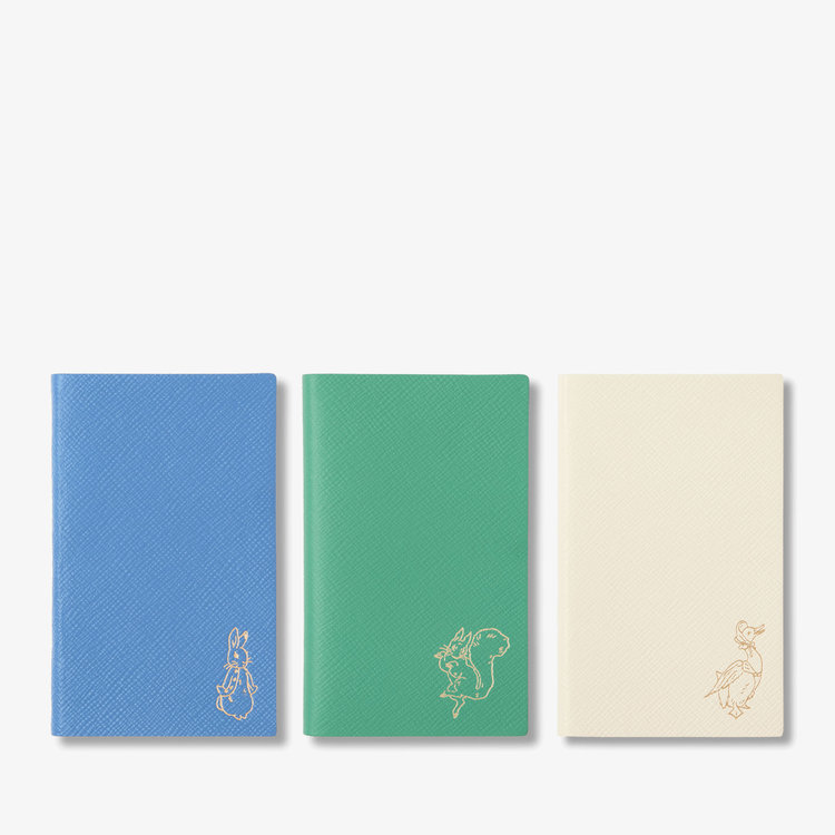 Smythson x Peter Rabbit and Friends Panama Notebook Set