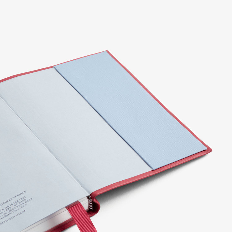 Smythson Pastegrain 2026 Premier Daily Fashion Diary RASPBERRY
