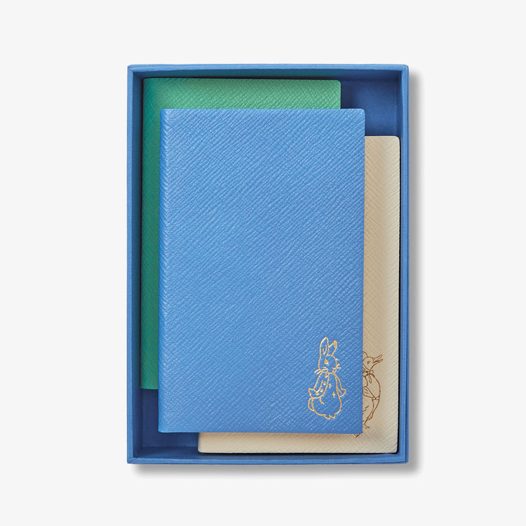 Smythson x Peter Rabbit and Friends Panama Notebook Set