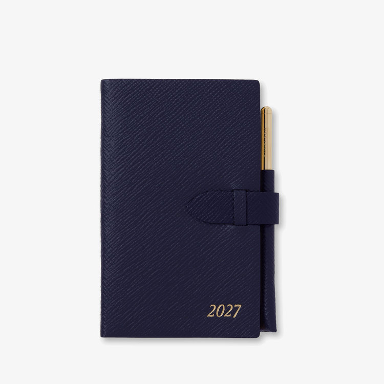【予約】2027 Panama Weekly Diary with Pencil in Pastegrain