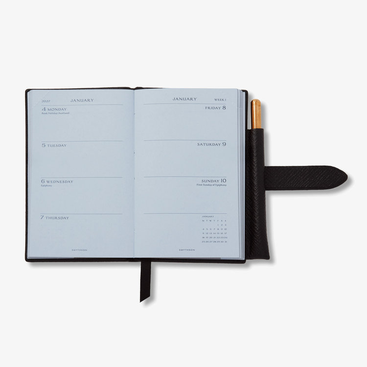 【予約】2027 Wafer Weekly Diary with Pencil in Pastegrain