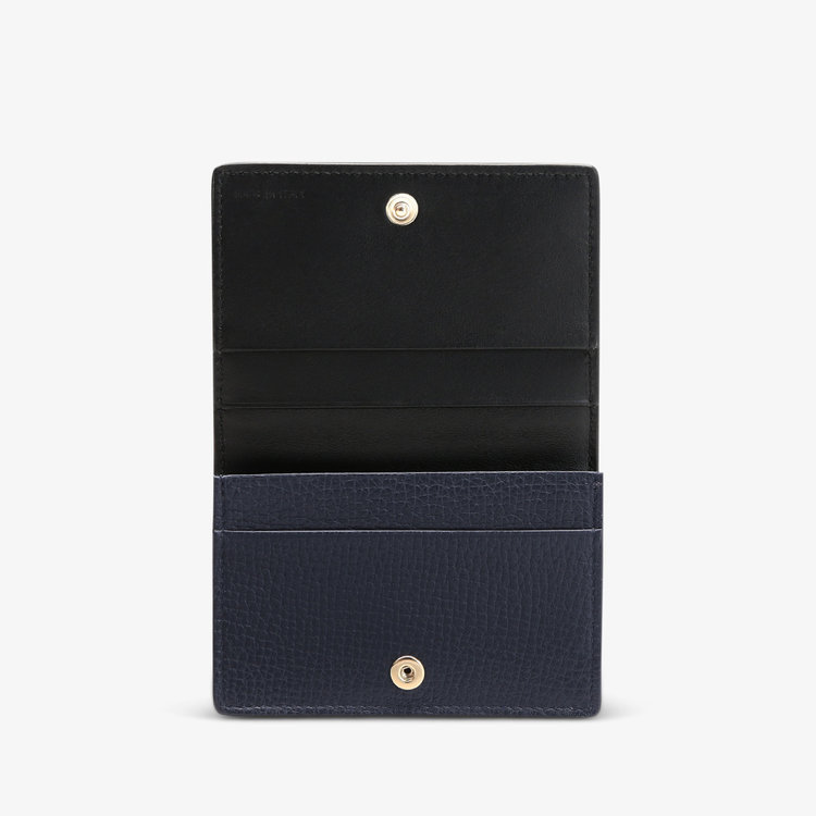 Ludlow Folded Card Case With Snap Closure 