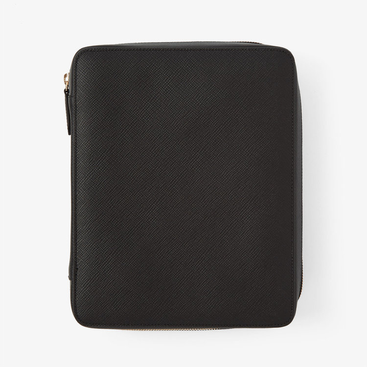 Smythson Artist Folio in Panama BLACK