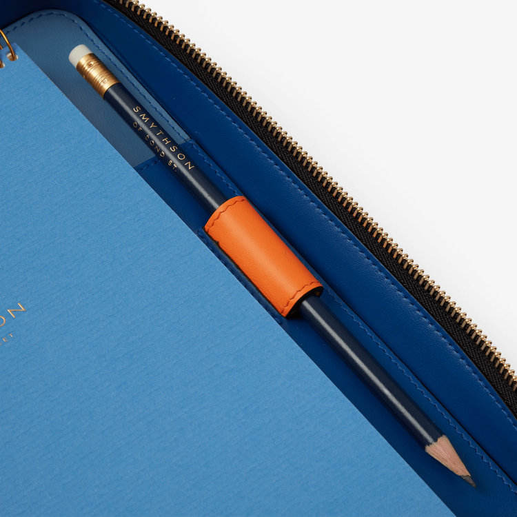 Smythson Artist Folio in Panama BLACK