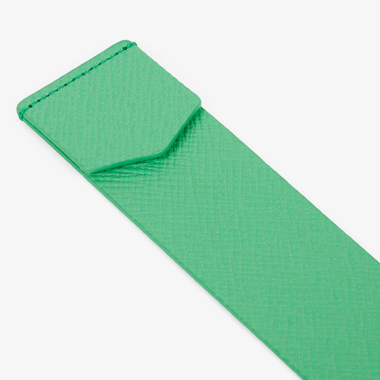 Smythson Panama Bookmark SHAMROCK
