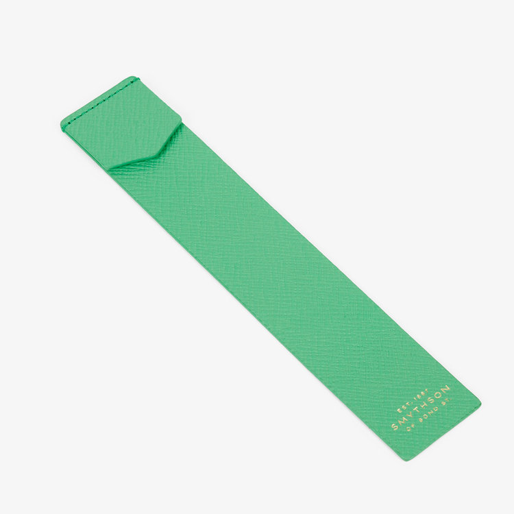 Smythson Panama Bookmark SHAMROCK