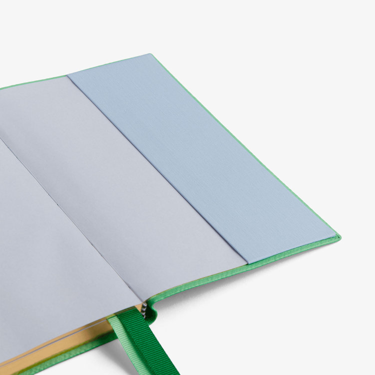 Smythson 2027 Chelsea Weekly Diary in Pastegrain SHAMROCK
