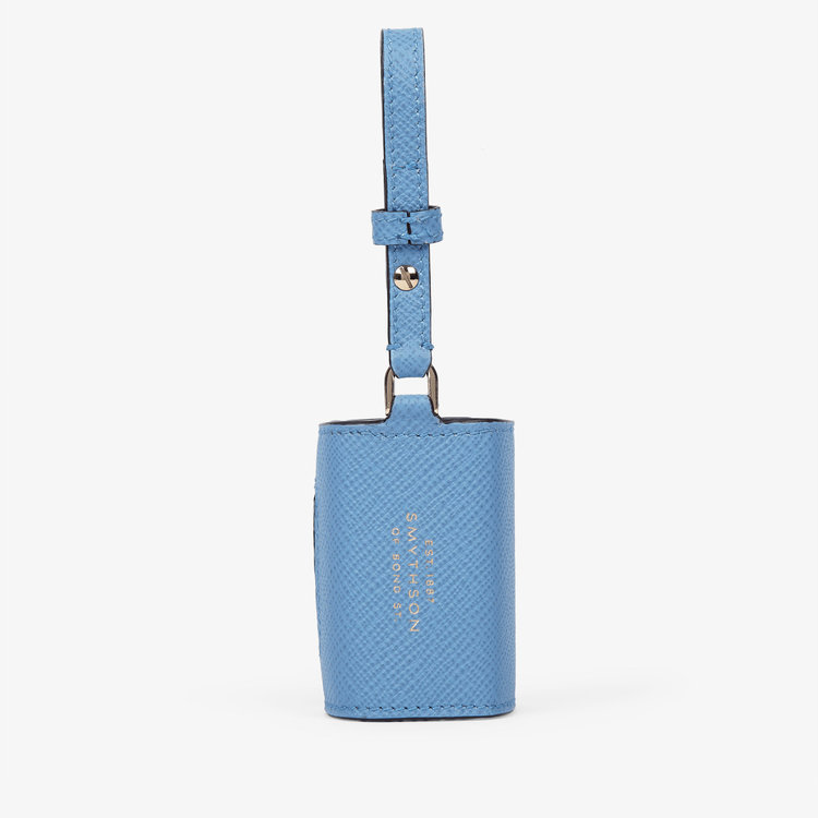 Smythson Dog Bags Holder in Panama NILE BLUE