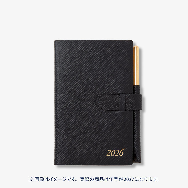 【予約】2027 Panama Weekly Diary with Pencil in Pastegrain