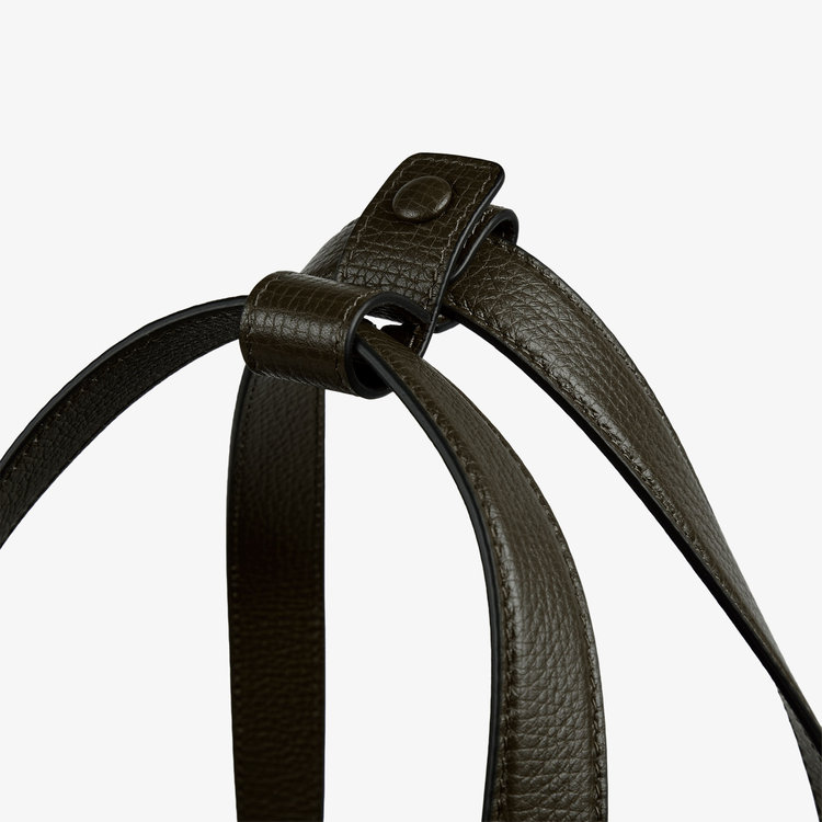 Smythson Travel Bag in Norton Canvas D MOSS