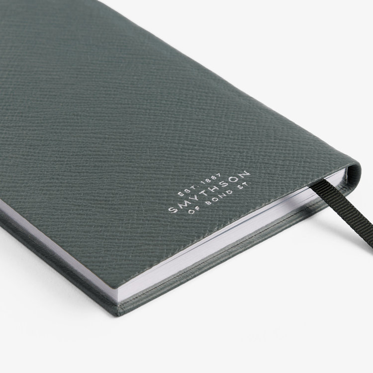 Smythson Pastegrain Panama Inspirations And Ideas SLATE GREEN