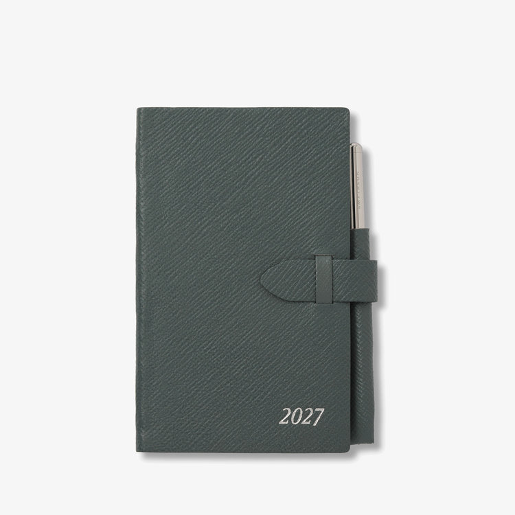 2027 Panama Weekly Diary with Pencil in Pastegrain