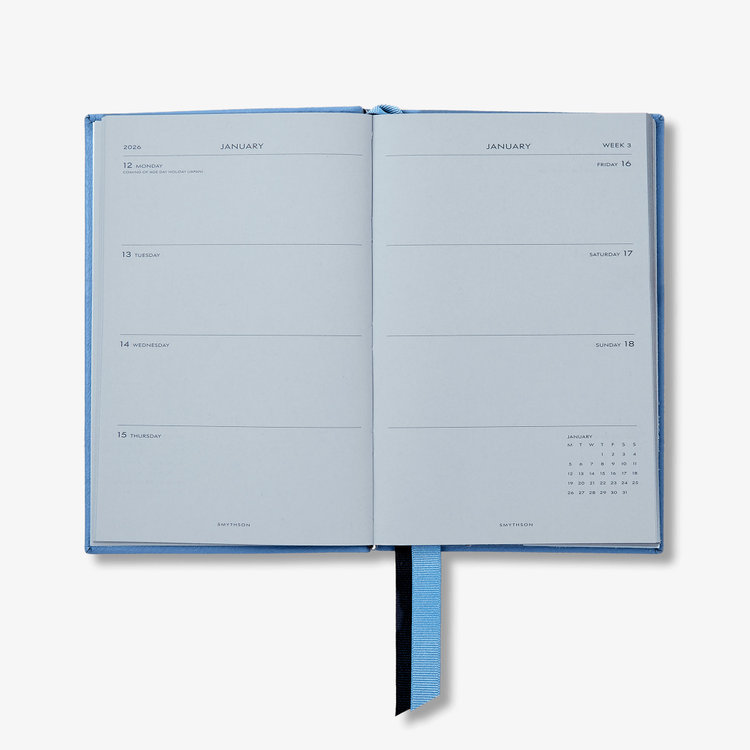【予約】2027 Chelsea Weekly Diary in Pastegrain