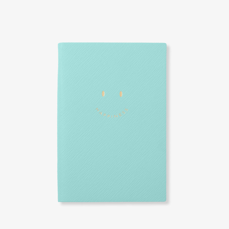 Smythson Pastegrain Chelsea Happiness BRIGHT AQUA