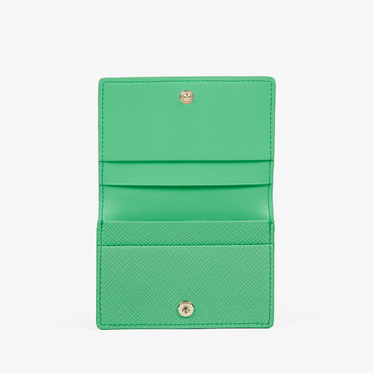 Panama Folded Card Case with Snap Closure