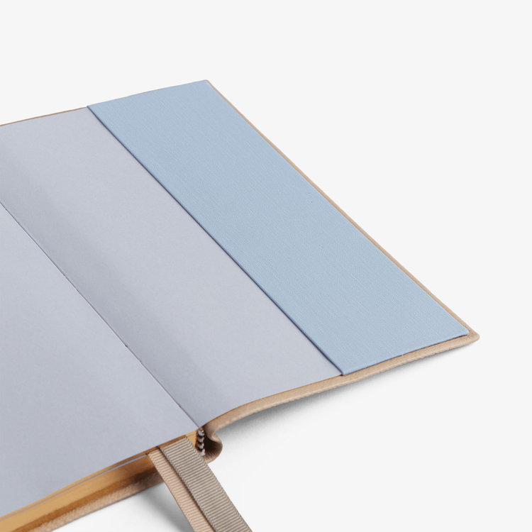 Smythson 2027 Chelsea Weekly Diary in Pastegrain SANDSTONE