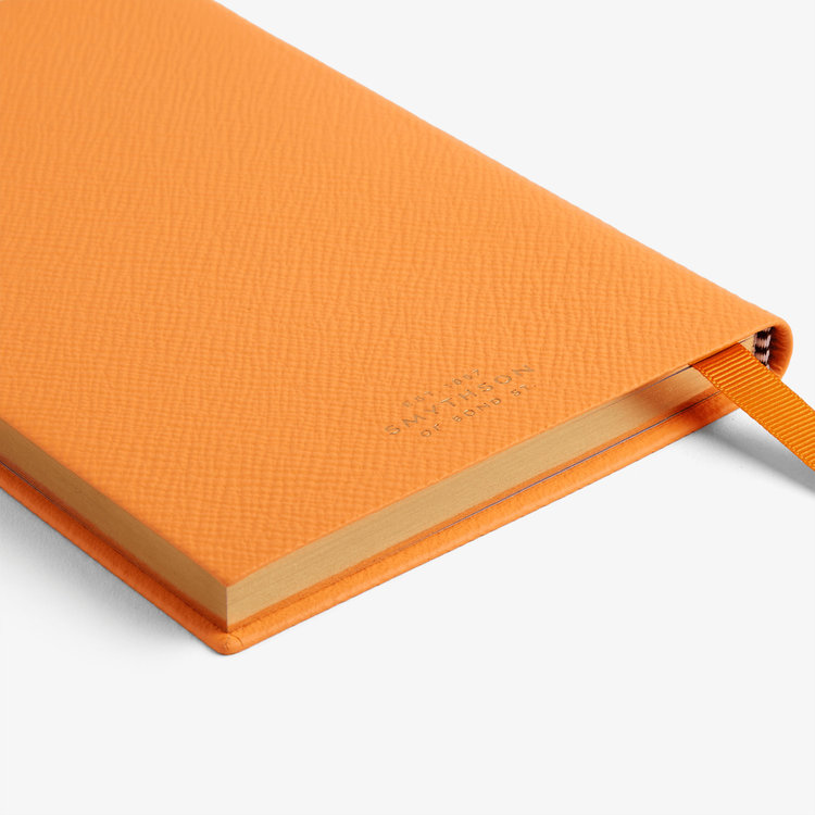 Smythson Pastegrain Chelsea Wonder woman LIGHT ORANGE