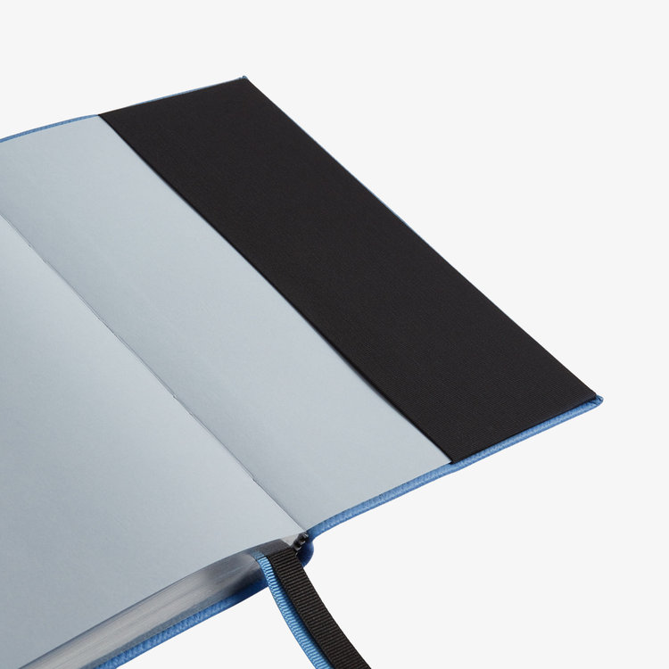 Smythson Soho Wedding Planner in Pastegrain NILE BLUE