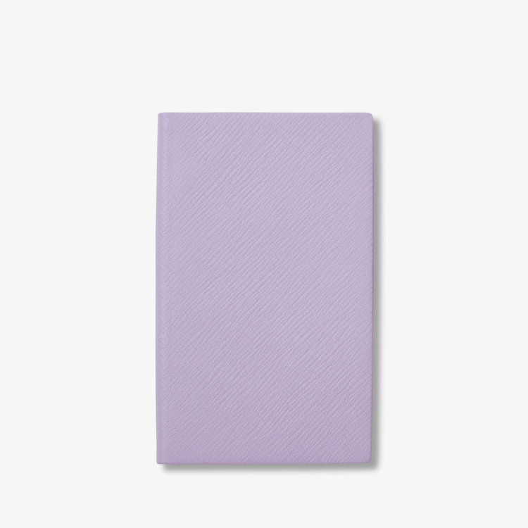 Smythson Pastegrain Panama Notebook LILAC