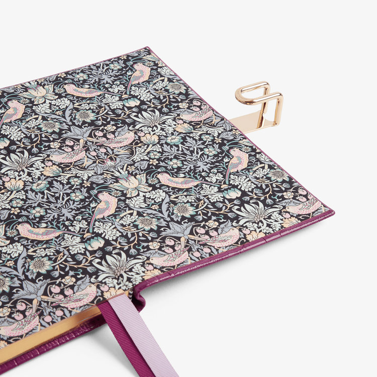 Smythson 【ポイント10%還元】2027 Soho Weekly Diary with Slide in Mara BRIGHT PURPLE