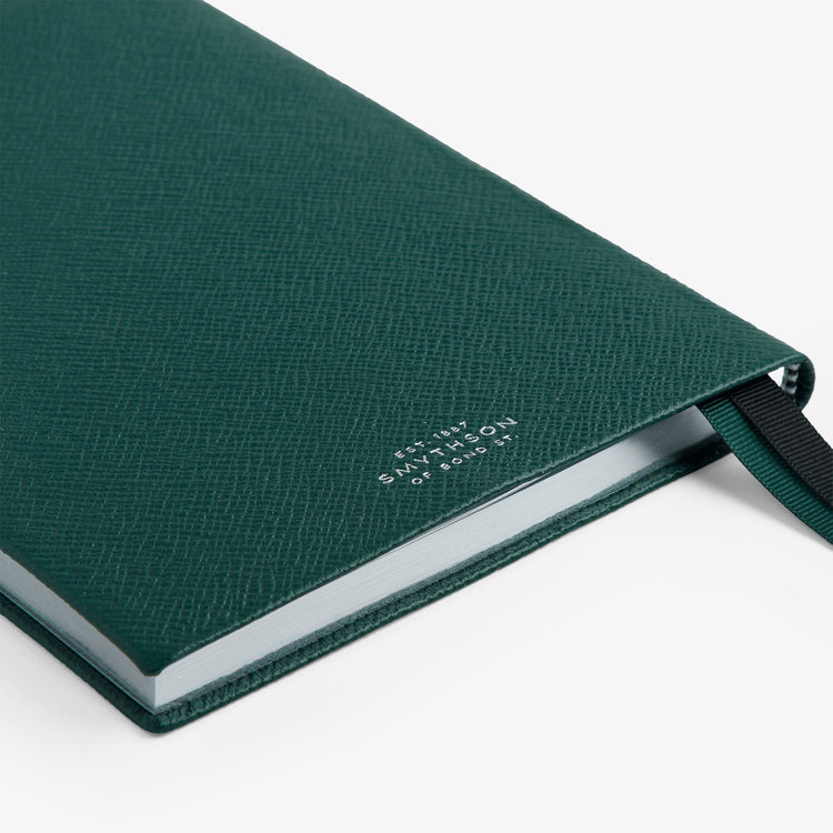 Smythson 【予約】2027 Soho Weekly Diary in Pastegrain FOREST GREEN