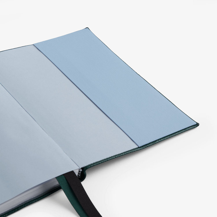 Smythson 【予約】2027 Soho Weekly Diary in Pastegrain FOREST GREEN