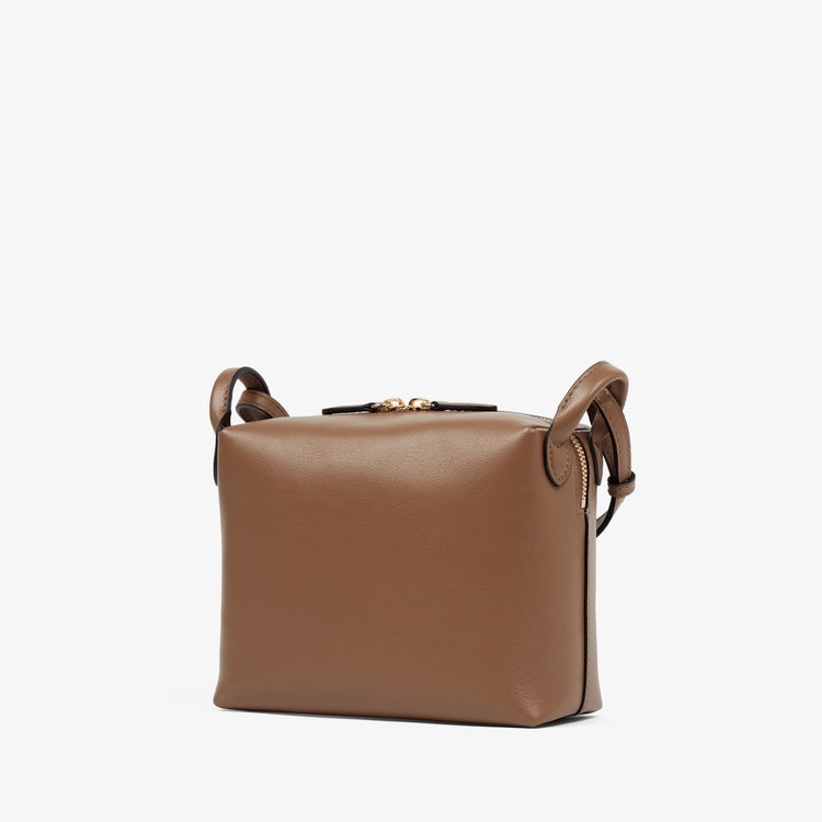 Smythson Milton Crossbody Bag TRUFFLE