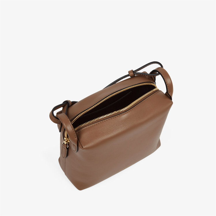 Smythson Milton Crossbody Bag TRUFFLE