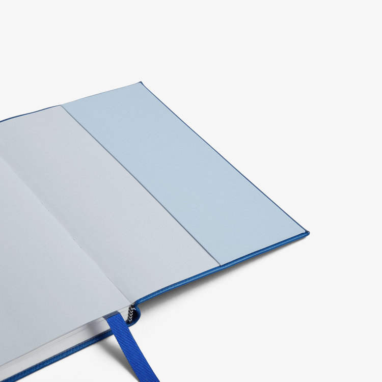 Smythson 【予約】2027 Soho Daily Diary in Pastegrain CERULEAN