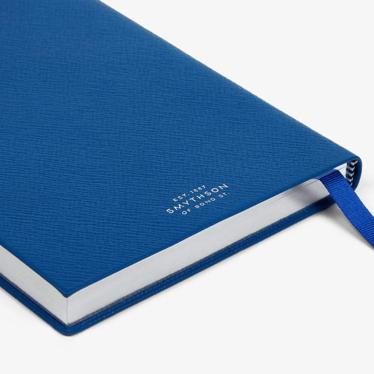 Smythson 【予約】2027 Soho Daily Diary in Pastegrain CERULEAN