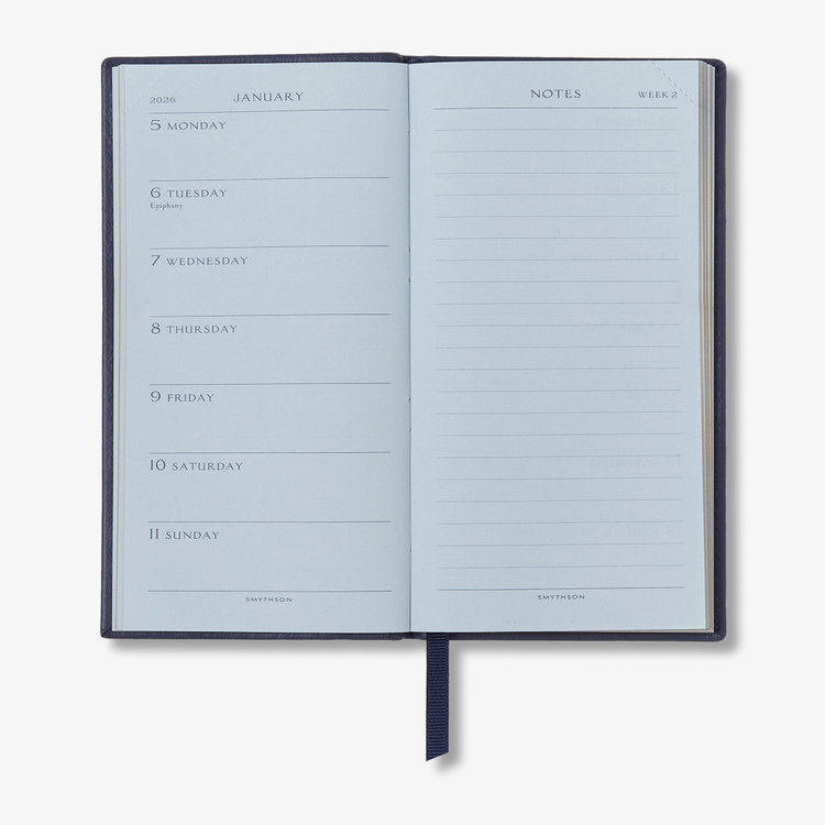 【予約】2027 Memoranda Weekly Diary in Pastegrain