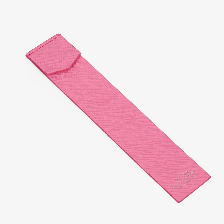 Smythson Panama Bookmark FLAMINGO