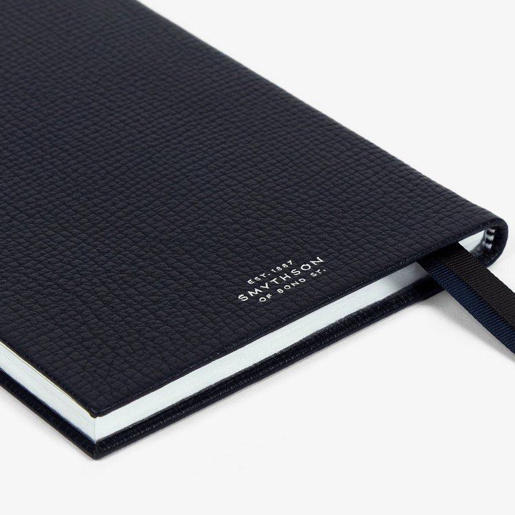 Smythson 【予約】2027 Soho Weekly Diary in Ludlow NAVY
