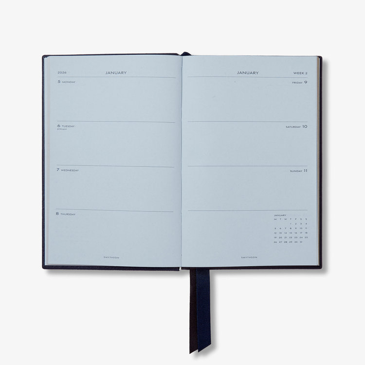 【予約】2027 Chelsea Weekly Diary in Pastegrain