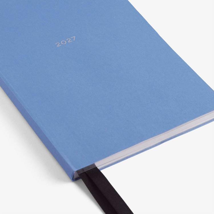 Smythson 2027 Evergreen Diary Refill NILE BLUE