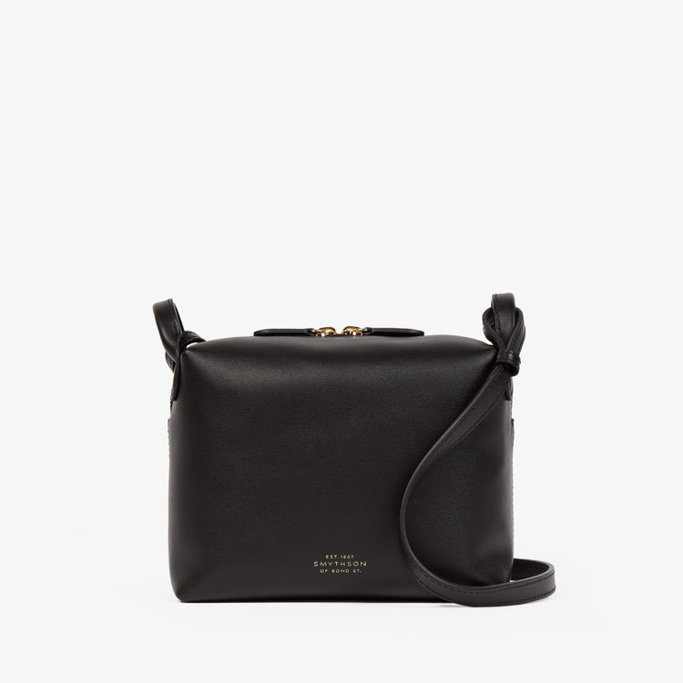 Smythson Milton Crossbody Bag BLACK