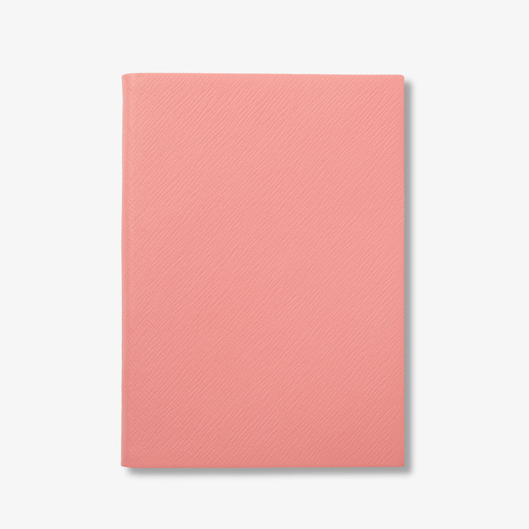 Smythson Pastegrain Soho Notebook CANDY PINK