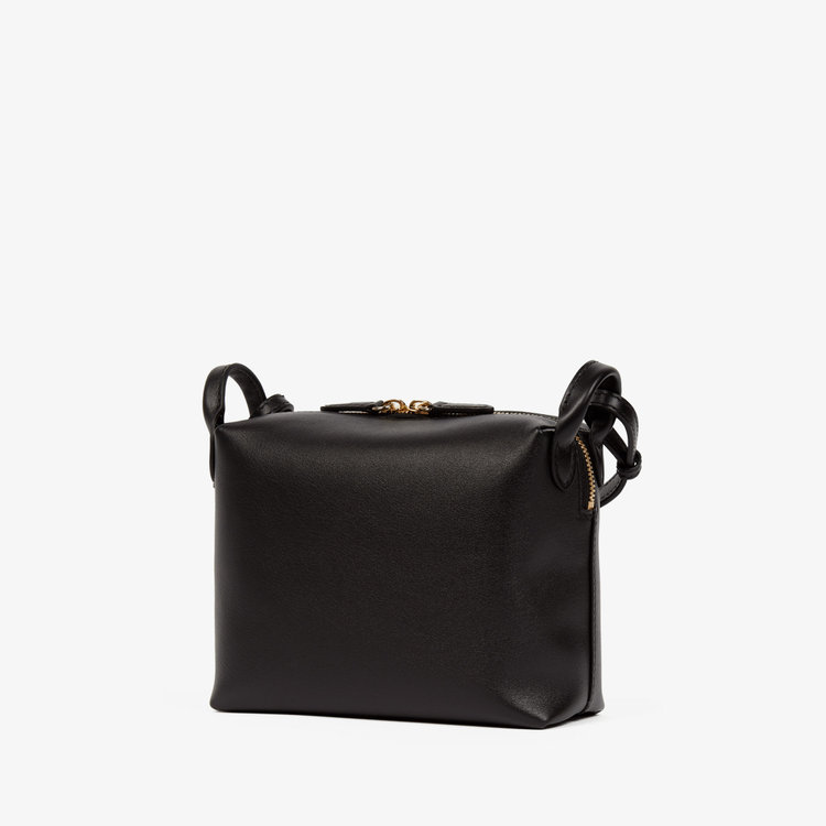 Smythson Milton Crossbody Bag BLACK