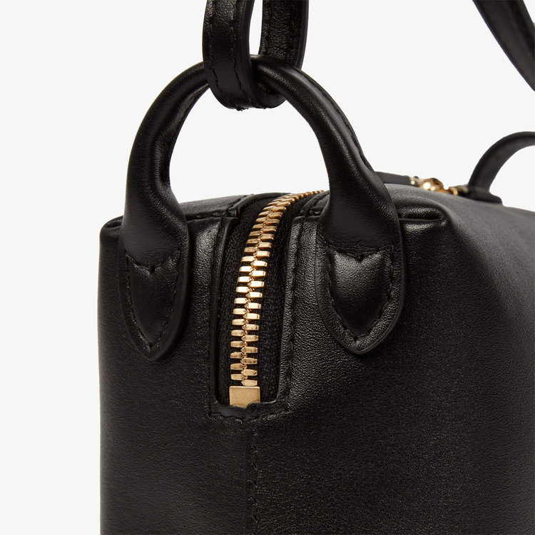 Smythson Milton Crossbody Bag BLACK