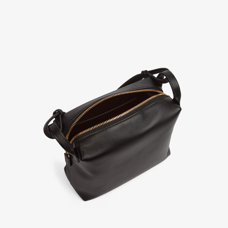 Smythson Milton Crossbody Bag BLACK