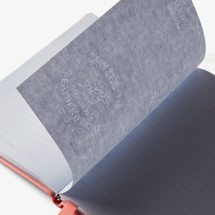 Smythson Pastegrain Soho Notebook CANDY PINK